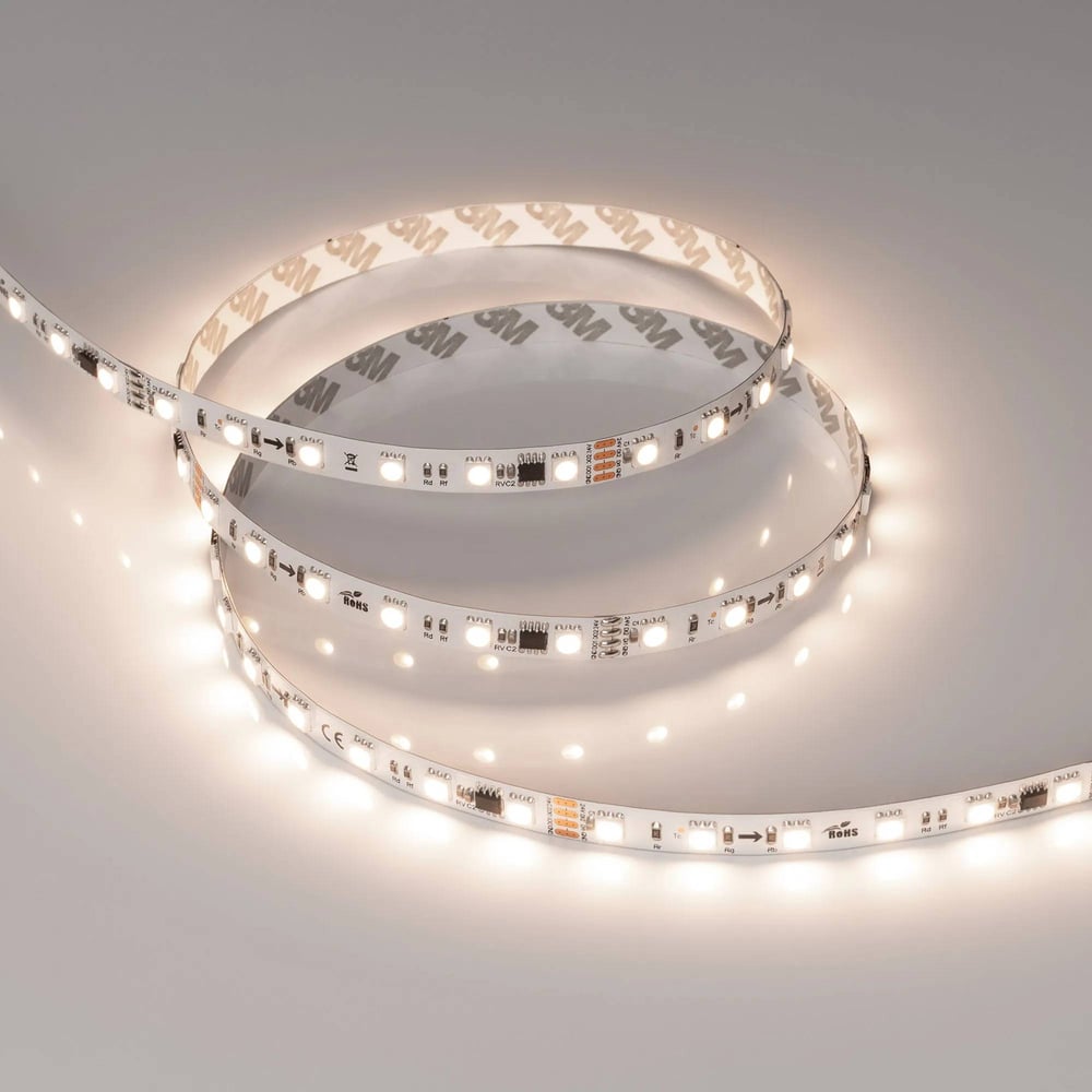 Изображение товара Светодиодная лента Arlight SPI-B60-10mm 24V Day4000-PX6-RAM, 5м, белый свет, IP20
