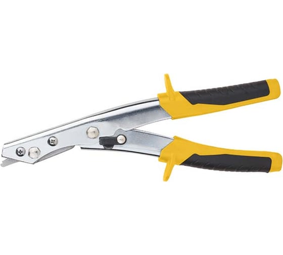 Изображение товара Просечные ножницы по металлу FIT Профи усиленные лезвия, прорезиненные ручки, 260 мм 41590