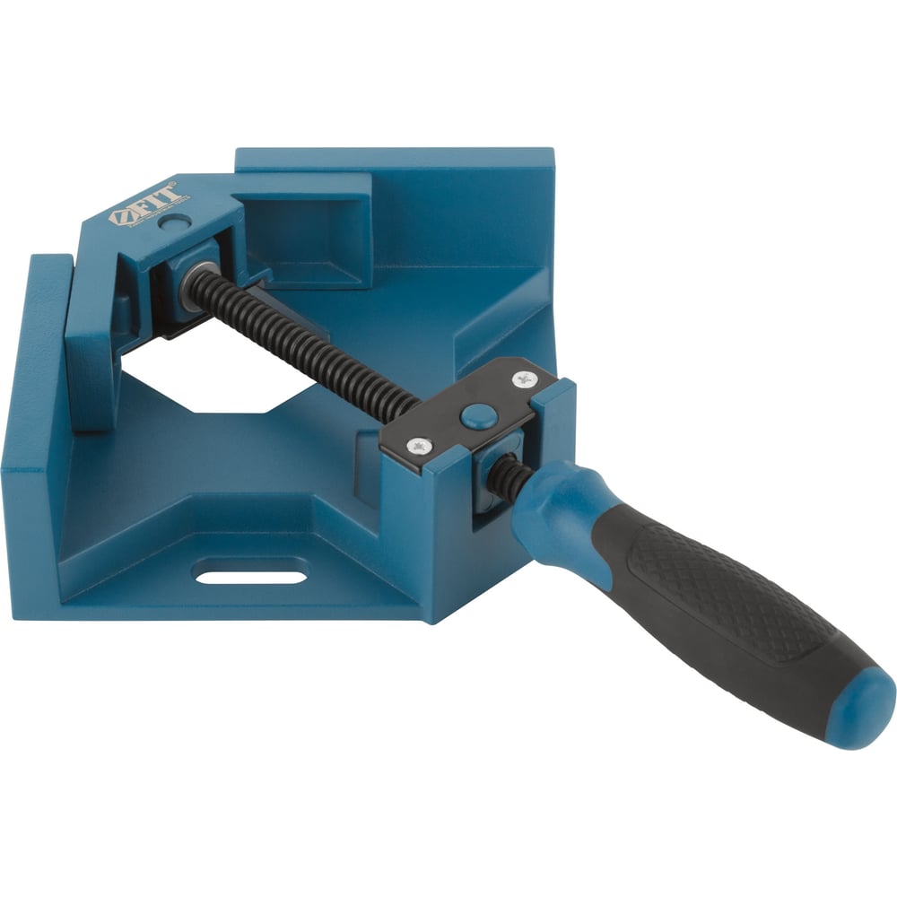 Изображение товара Угловая струбцина FIT Профи усиленная 70 мм для дерева металла и пластика