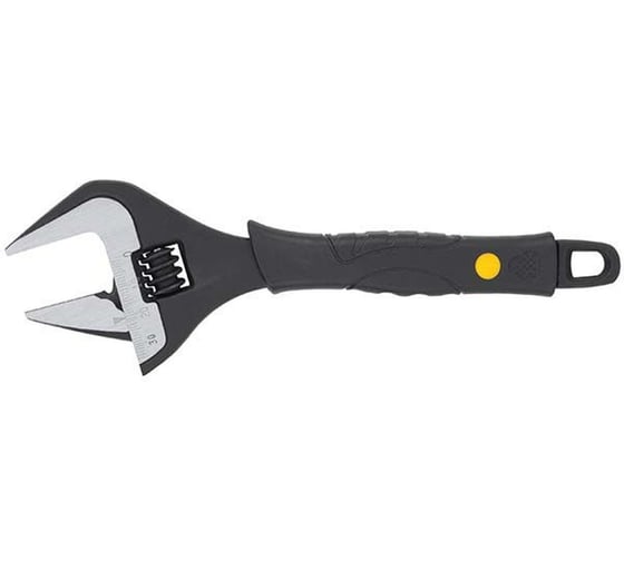 Изображение товара Разводной ключ FIT Контур узкие губки, шкала, экстра увеличенный захват, ПВХ накладка на ручку 300 мм (60 мм) 70174