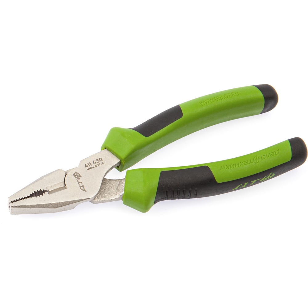 Изображение товара Комбинированные усиленные пассатижи 130 мм Дело Техники 411430