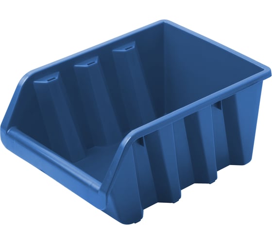 Изображение товара Лоток для крепежа MOS 245x170x125 мм, пластиковый, синий 65698М
