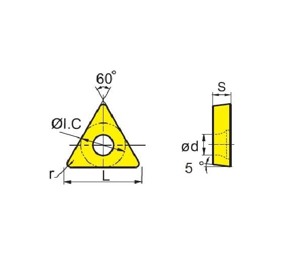 Изображение товара Пластина TBGH060104l YBG102, 10 шт ZCC-CT 00001216254