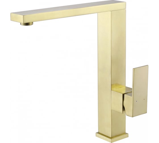 Изображение товара Смеситель для кухни ABBER Daheim золото матовое AF8214G