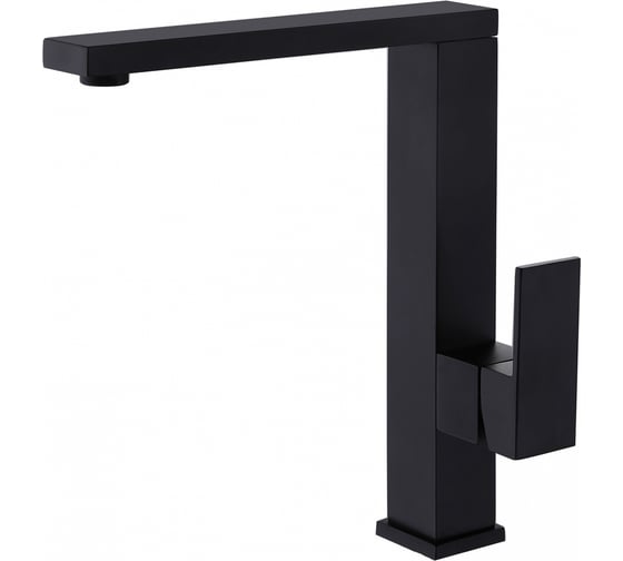 Изображение товара Смеситель для кухни ABBER Daheim черный матовый AF8214B