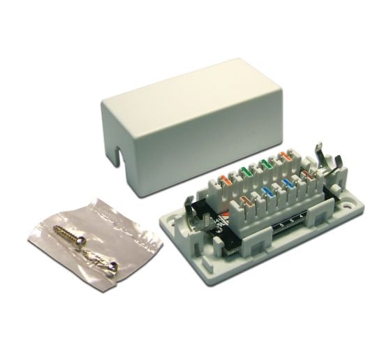 Изображение товара Соединительный модуль LANMASTER неэкранированный, категории 5e LAN-CNB-UTP5E