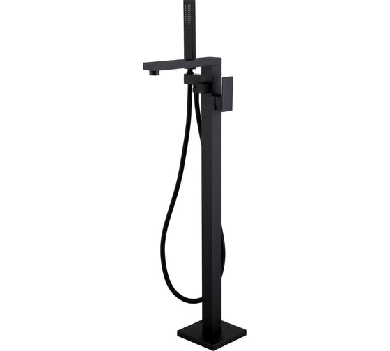 Изображение товара Напольный смеситель ABBER Daheim черный матовый AF8215B