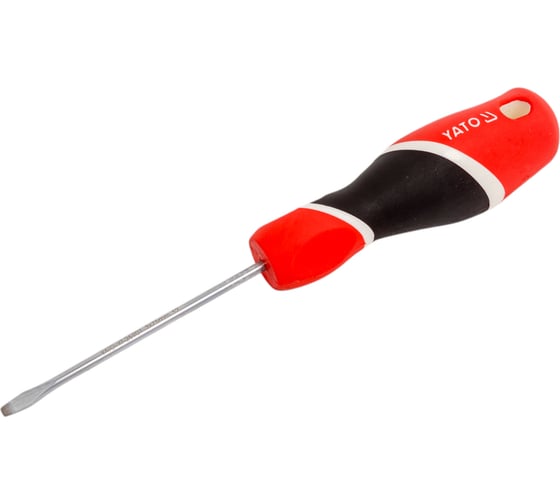 Изображение товара Отвертка шлицевая YATO 3х75мм пластиковый холдер YT-25901 361325901 092 1