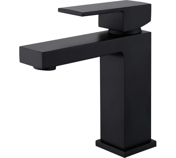 Изображение товара Смеситель для раковины ABBER Daheim черный матовый AF8210B