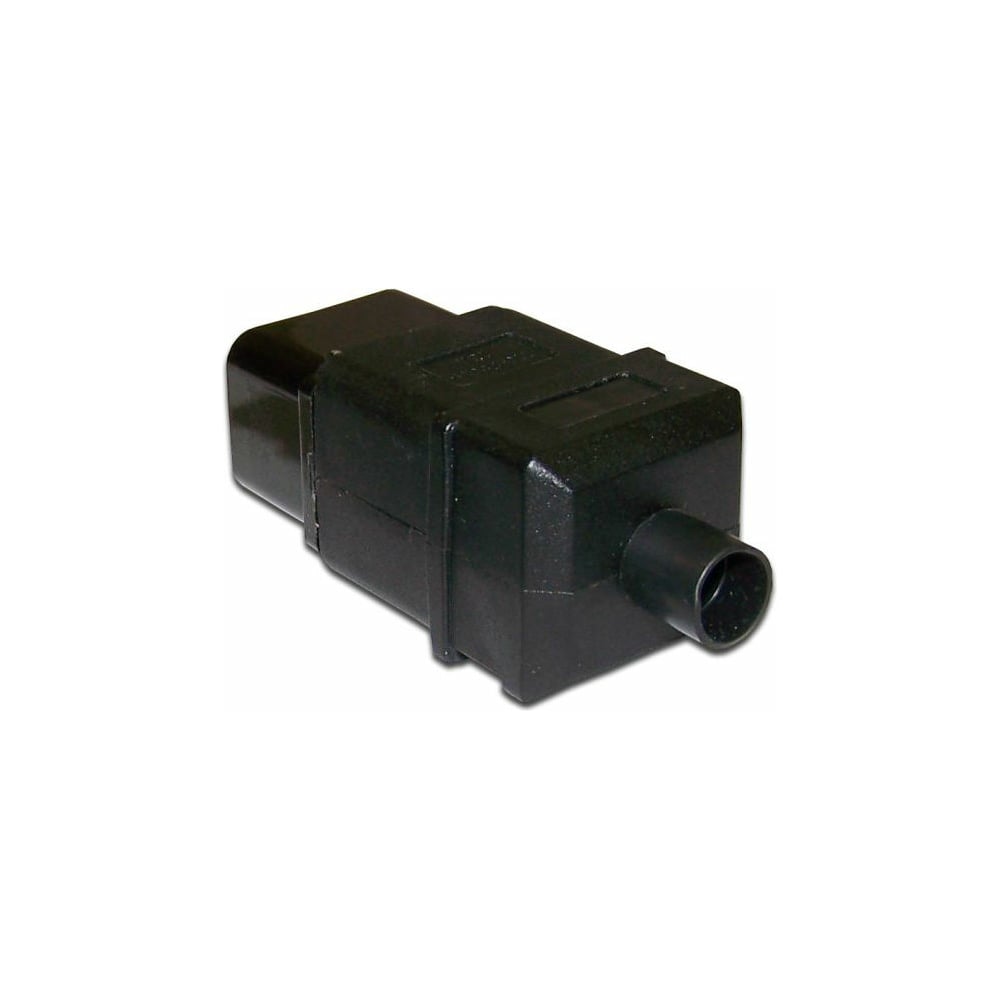 фото Электрическая кабельная вилка lanmaster iec 60320, c20 16a 250v, разборная, черная, lan-iec-320-c20