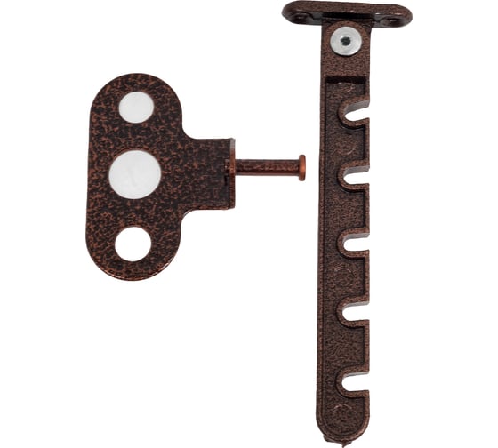 Изображение товара Оконный ограничитель Трибатрон "евро-2" 120 мм медный антик 88454