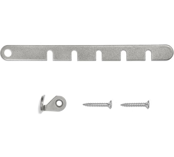 Изображение товара Оконный ограничитель Трибатрон "стандарт" 175 мм алюминиевый металлик 88457