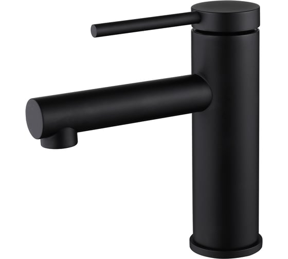 Изображение товара Смеситель для раковины ABBER Emotion черный матовый AF8810B