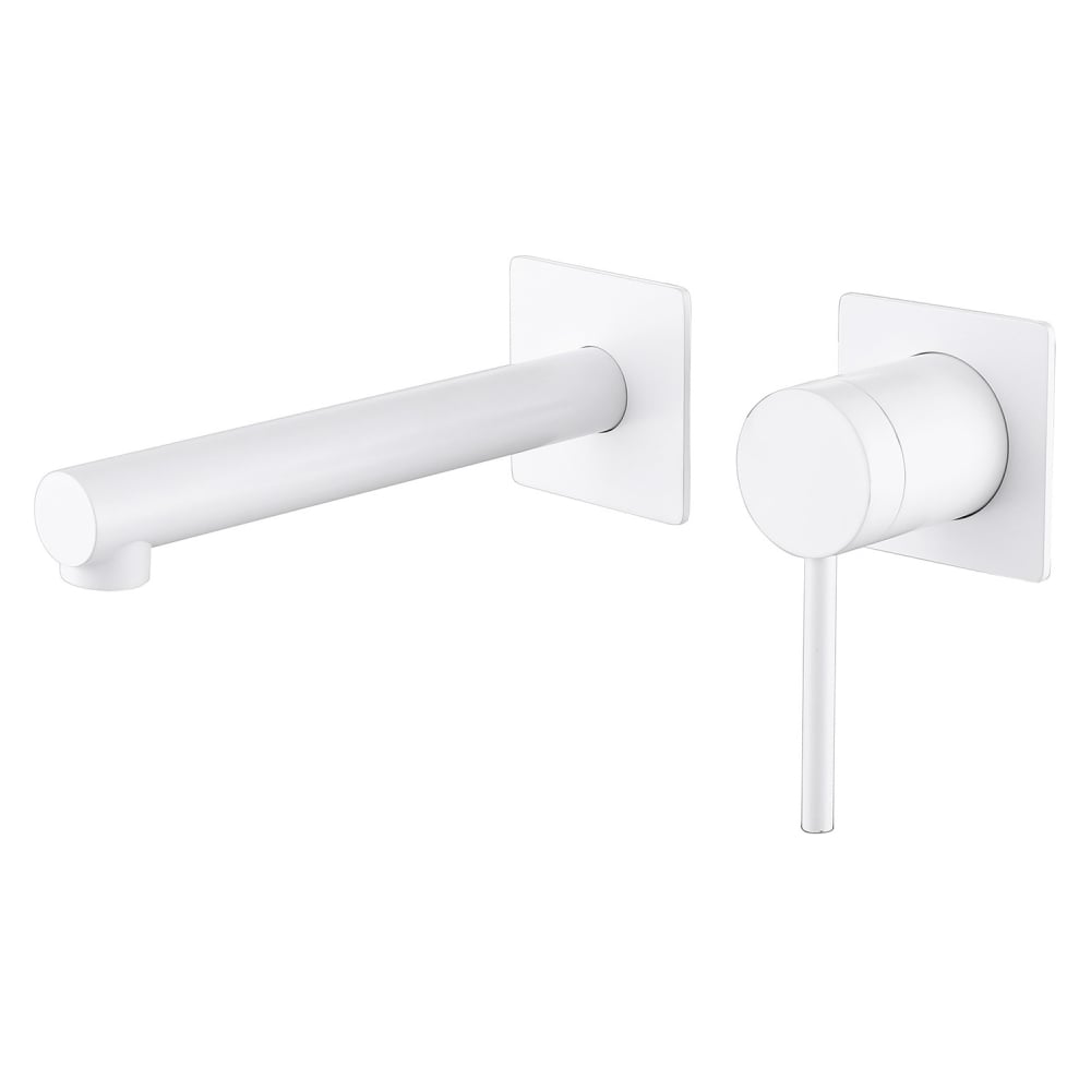 Изображение товара Смеситель скрытого монтажа для раковины ABBER Emotion белый AF8812W