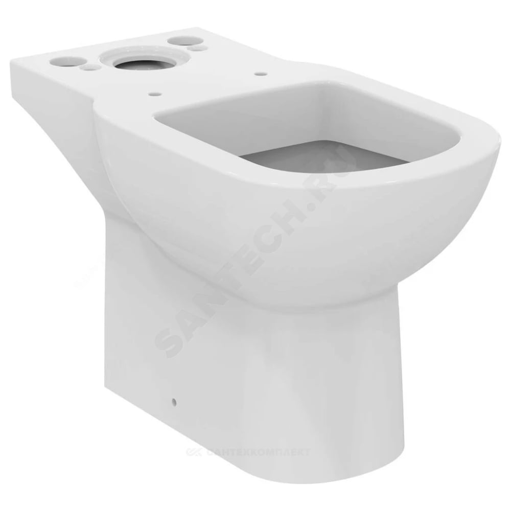 Изображение товара Чаша для унитаза Ideal Standard Tempo T331201 напольный современный фарфор 3/6 л