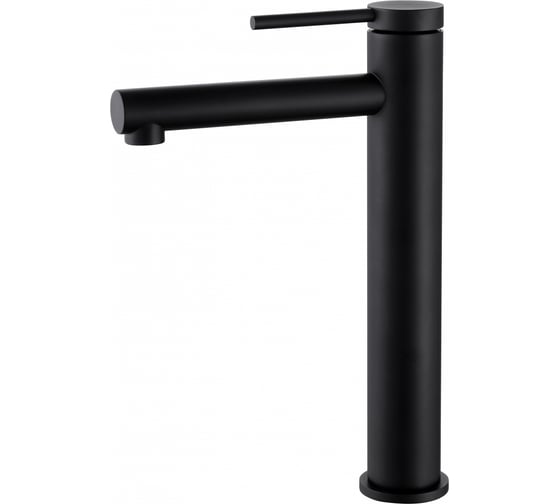 Изображение товара Смеситель для накладной раковины ABBER Emotion черный матовый AF8811B