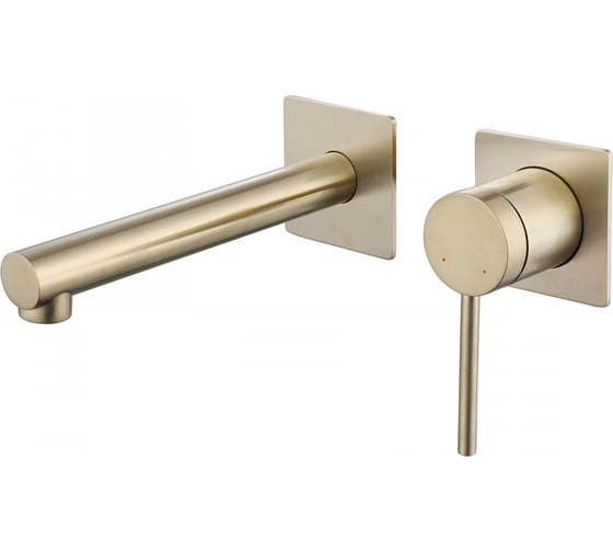 Изображение товара Смеситель скрытого монтажа для раковины ABBER Emotion золото матовое AF8812G