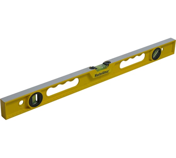 Изображение товара Цельнометаллический уровень каменщика МастерАлмаз 600мм 10509110