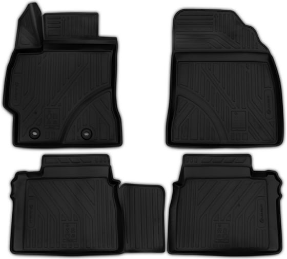 Изображение товара Коврики в салон Element Toyota Corolla 2016-, 3D, 4 шт. CARTYT00023k