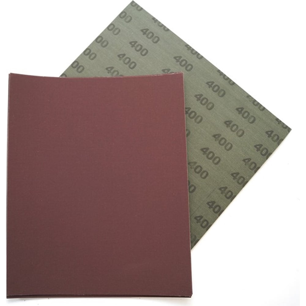 Изображение товара Шлифовальная шкурка водостойкая O/A 230x280 мм Р400, 10 шт Pobedit