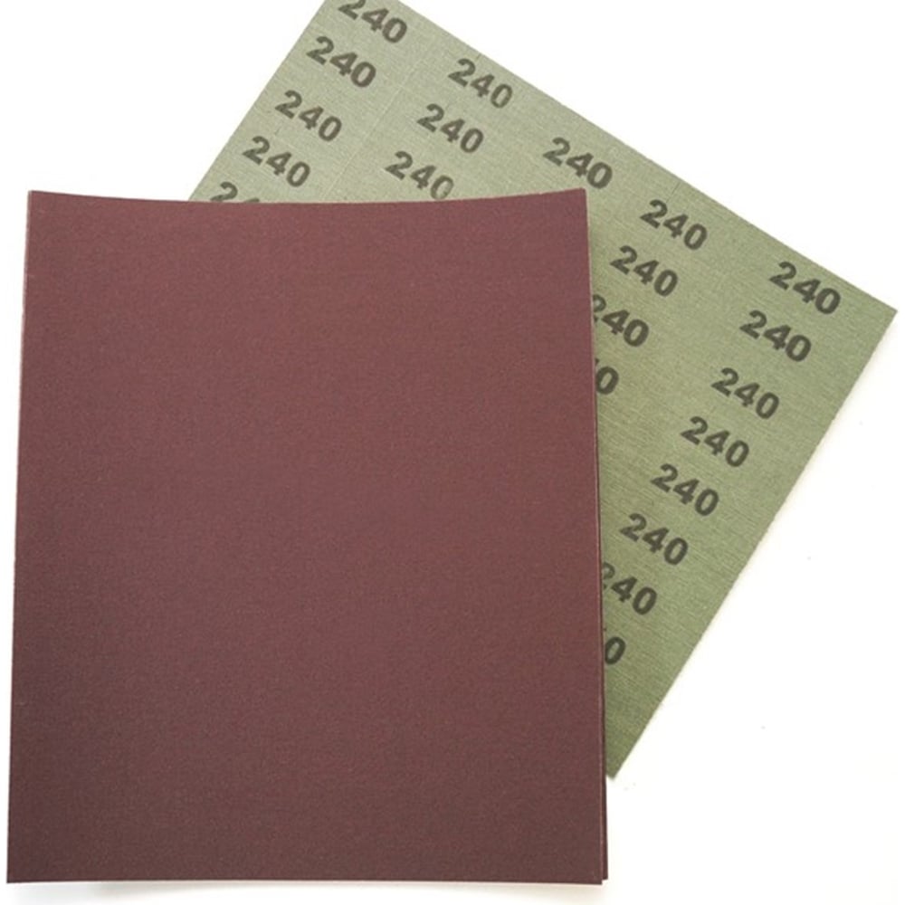 Изображение товара Шлифовальная шкурка водостойкая О/А 230x280 мм, Р240, 10 шт Pobedit 2024024
