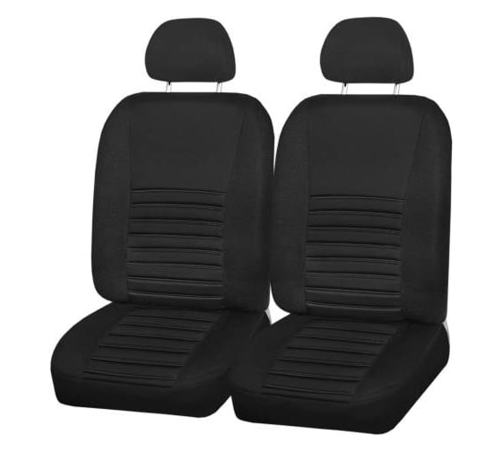Изображение товара Чехлы на сиденья SKYWAY Forward-2 полиэстер, 11 предметов, черный S01301039