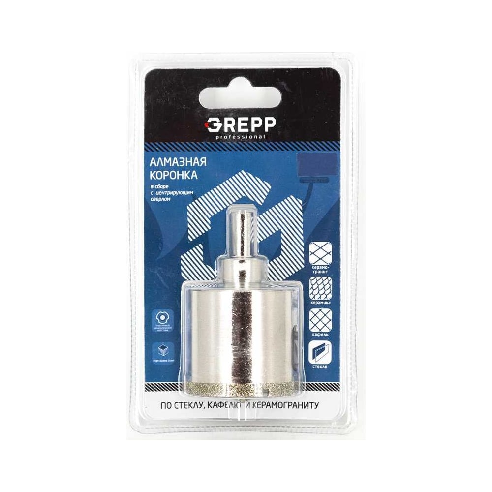 Изображение товара Ladina 403-0038, алмазная коронка 38 мм для стекла и керамогранита