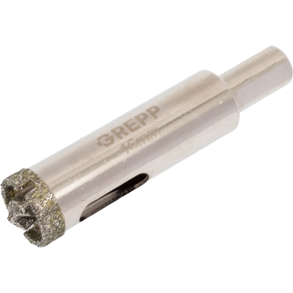 Изображение товара Коронка алмазная сверлильная для стекла керамогранита 16 мм Ladina 403-0016