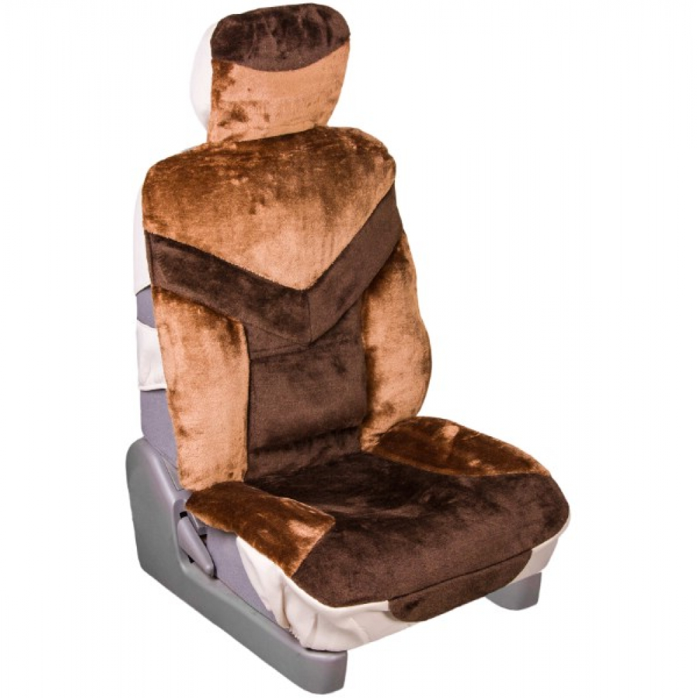 фото Чехлы сиденья skyway искусственный мех, 2 предмета, s03001083