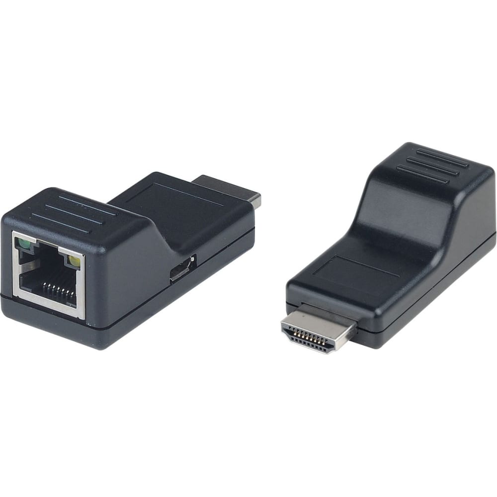 Комплект для передачи HDMI по витой паре SC&T аксессуар telecom usb amaf rj45 по витой паре до 45m tu824