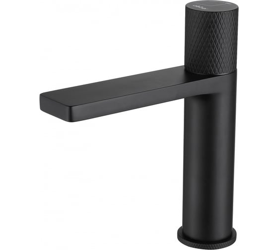 Изображение товара Смеситель для раковины ABBER Rund черный матовый AF8710B