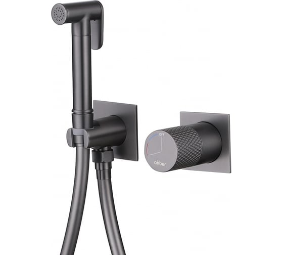 Изображение товара Смеситель с гигиеническим душем ABBER Rund никель AF8725NG