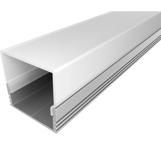 Изображение товара Комплект алюминиевого профиля LEDCRAFT с экраном и заглушками LC-LP1228M1728-3 1627000031