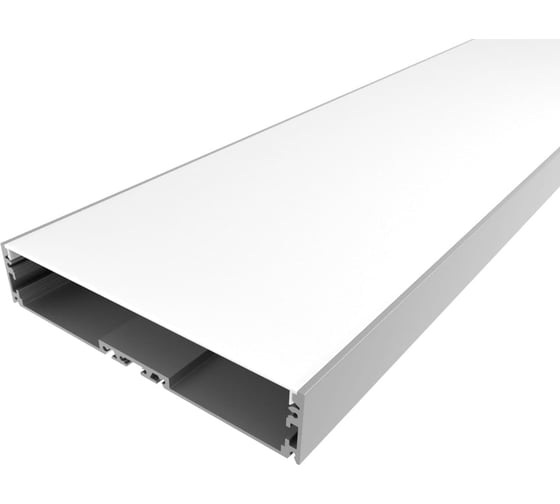 Изображение товара Комплект алюминиевого профиля LEDCRAFT с экраном и заглушками LC-LP27140M135-3 1627000155