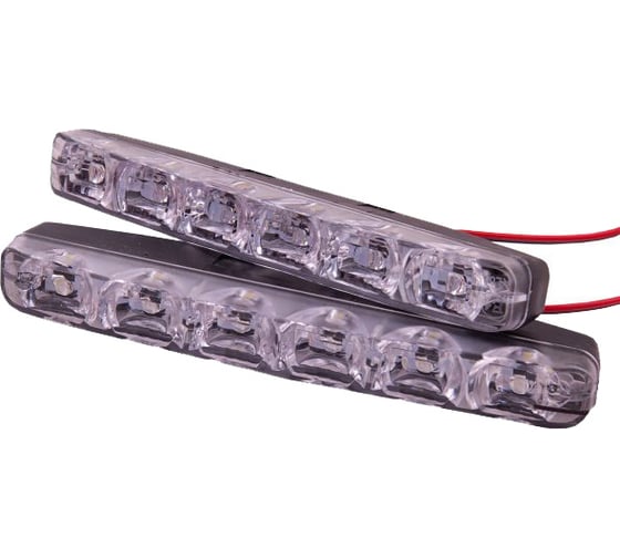 Изображение товара Ходовые огни SKYWAY 12V, 6 диодов, 6 W, 2 штуки, S01501014
