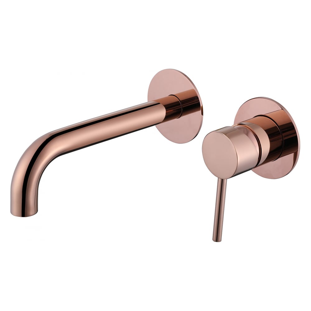 Изображение товара Смеситель скрытого монтажа для раковины ABBER Kreis розовое золото AF8112RG