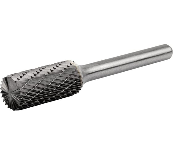 Изображение товара Бор-фреза твердосплавная тип b, 14x25 мм, s=6 мм, цилиндрическая с торцевыми зубьями Diamond Industrial DIDBFA1425