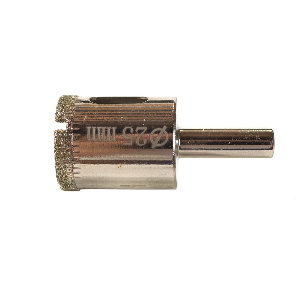 Изображение товара Сверло трубное алмазное по стеклу 25 мм Pobedit 3003025 для работы с керамикой