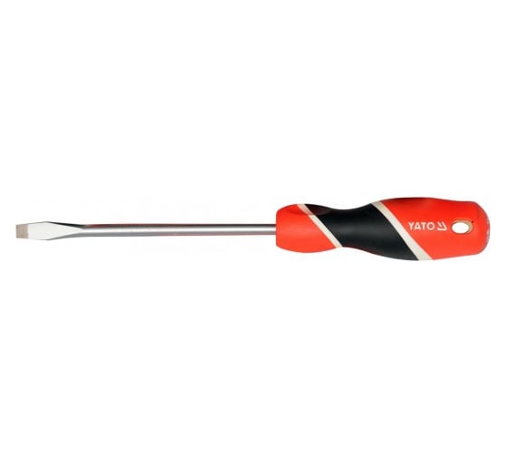 Изображение товара Шлицевая отвертка YATO 6х200 мм, пластиковый холдер YT-25913