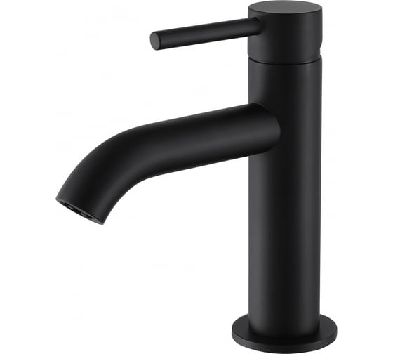 Изображение товара Смеситель для раковины ABBER Wasser Kreis черный матовый AF8110B