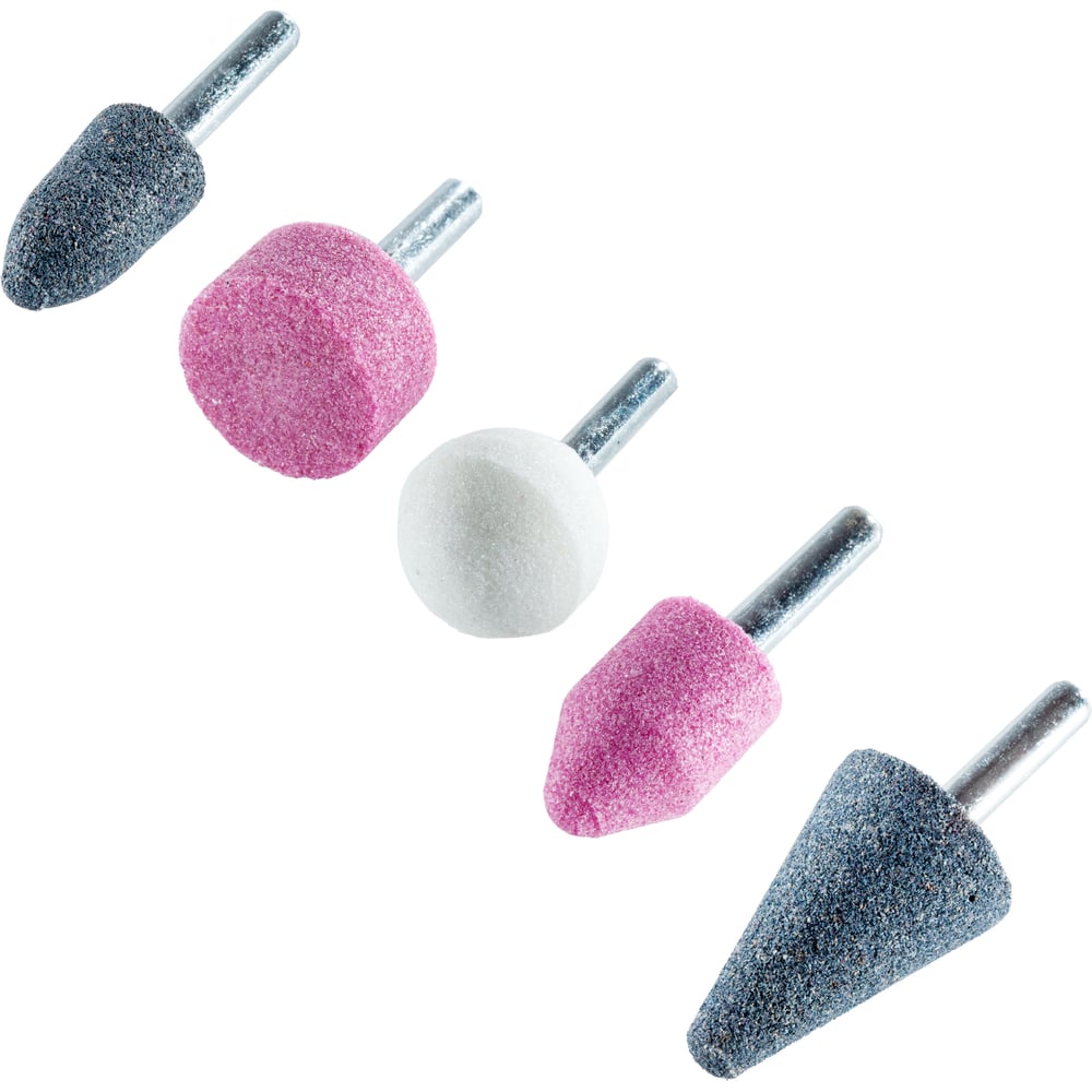 Изображение товара Набор шарошек абразивных 6 мм, L 45-60 мм Pobedit 2160127