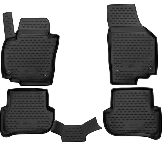 Изображение товара Коврики в салон Element Skoda Yeti 03/2009-, 4 шт. FORMAT.45.10.210kh
