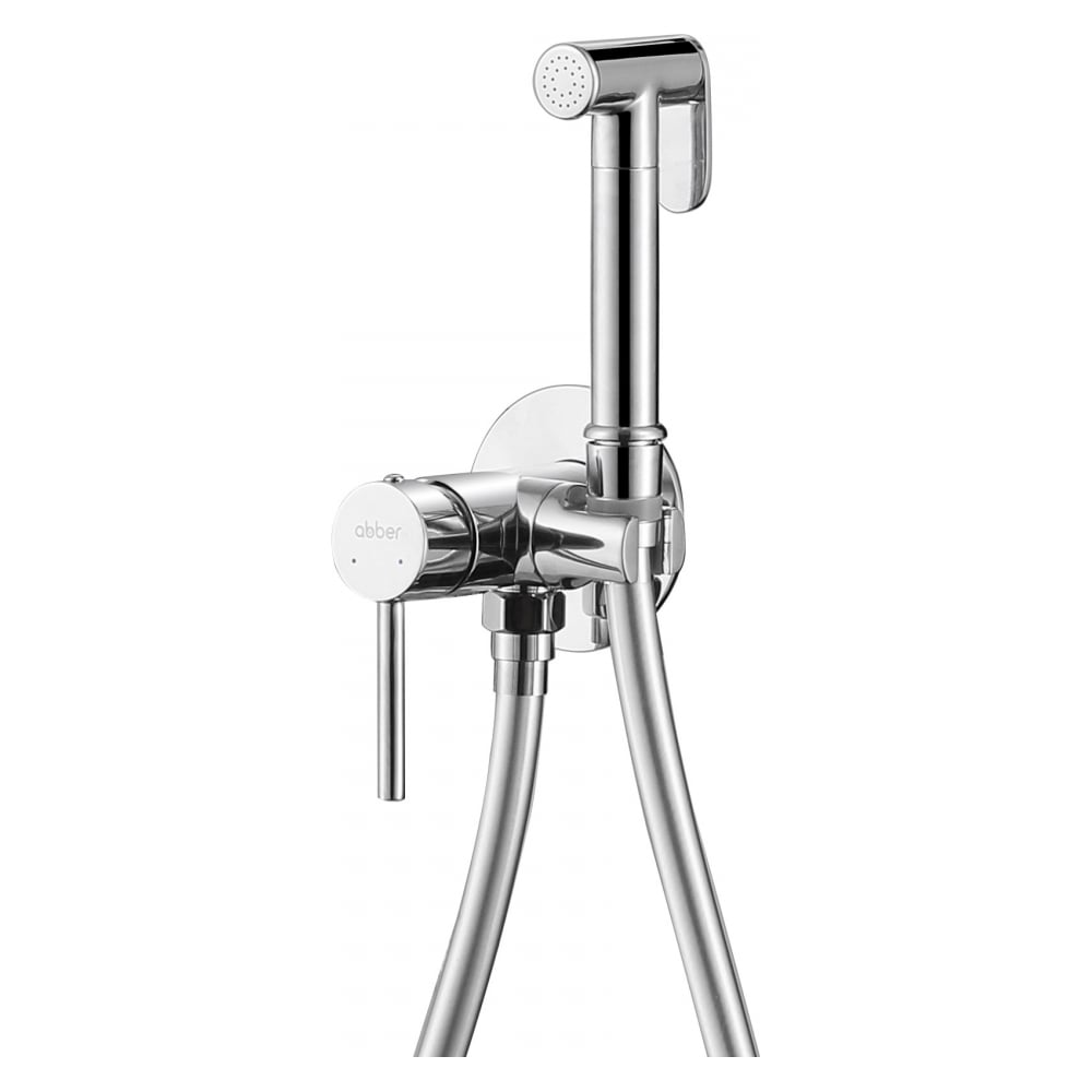 Изображение товара Смеситель с гигиеническим душем ABBER Wasser Kreis AF8125 хром для биде