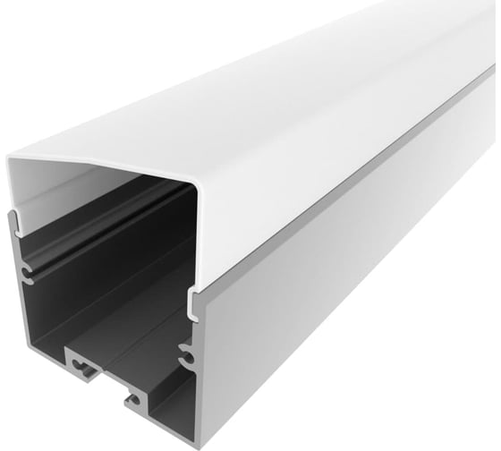 Изображение товара Комплект алюминиевого профиля LEDCRAFT с экраном и заглушками LC-LP2534M36T-3 1627000072