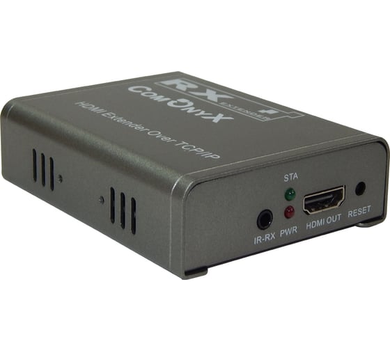 Изображение товара Приемник hdmi сигнала по витой паре ComOnyx lan (rj-45) кат. 5е/6, co-hdmi-150r, 100-057