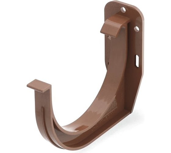 Изображение товара Держатель желоба BRYZA 75 мм коричневый 60-072