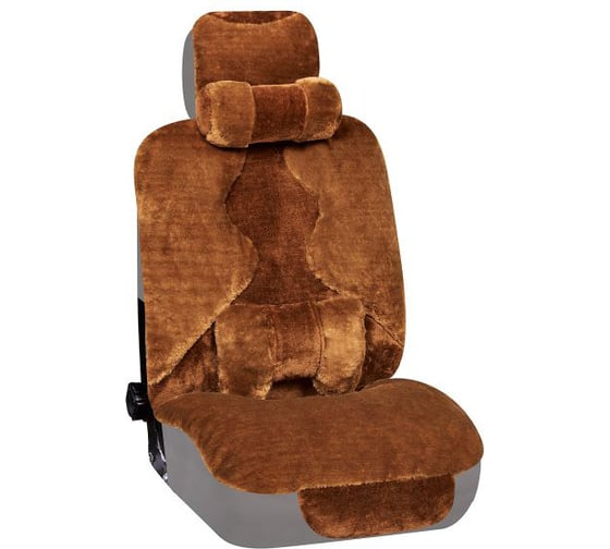 Изображение товара Чехлы на сиденья SKYWAY искусственный мех, 2 предмета S03001035