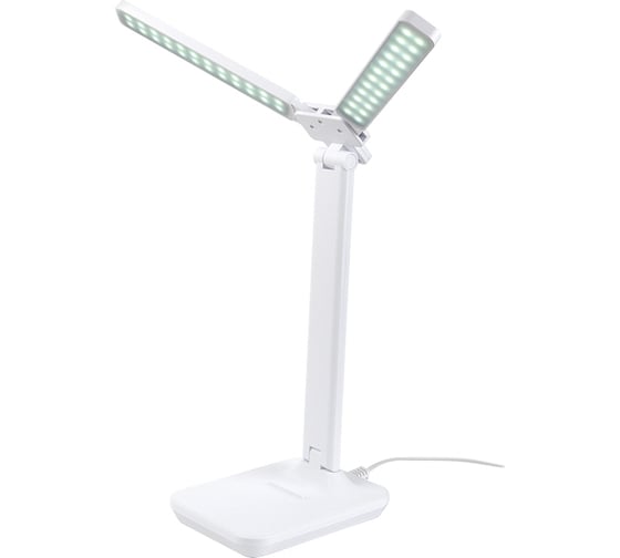 Изображение товара Светодиодный настольный светильник General Lighting Systems 11Вт, 550лм, 6000К, холодный белый свет, сенсорное включение, белый GLTL-047 800047