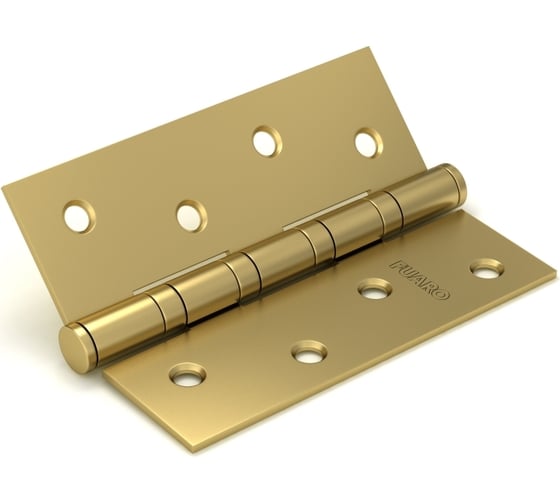 Изображение товара Универсальная петля Fuaro 4BB 100x75x2,5 SB мат. золото 18851