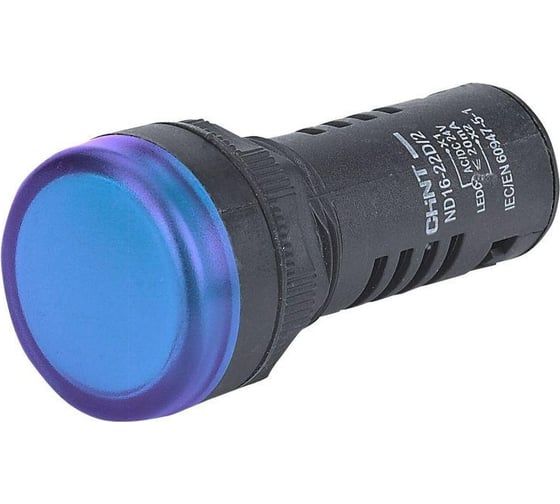 Изображение товара Индикатор CHINT ND16-22D/2 син. AC/DC 230В (R) 593074